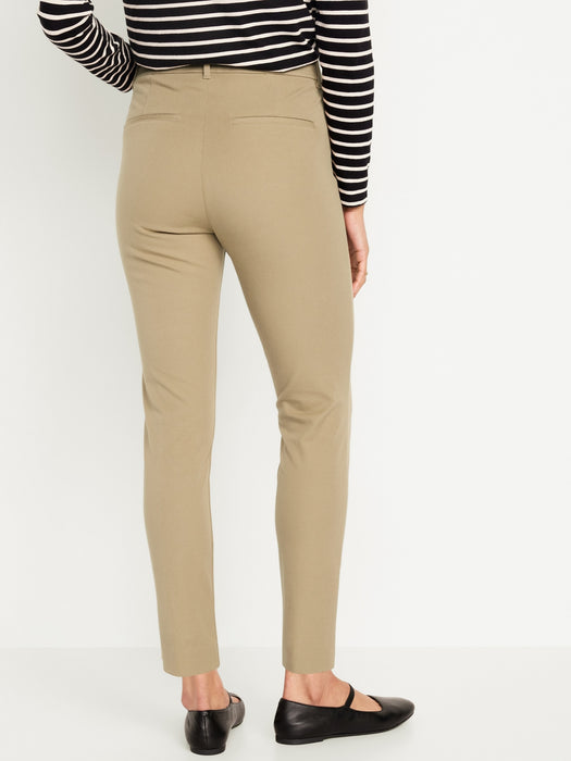 High-Waisted Pixie Skinny Ankle Pants