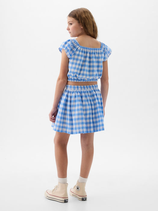 Kids Linen-Cotton Skirt