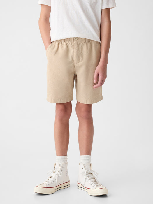 Kids Linen-Cotton Shorts