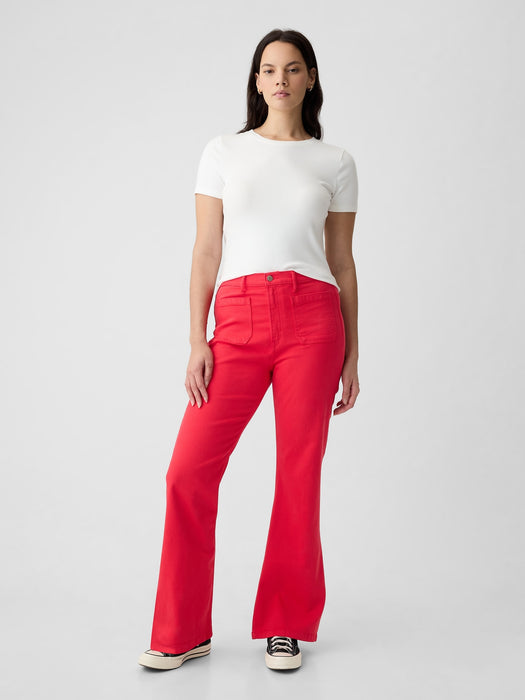 High Rise '70s Flare Jeans