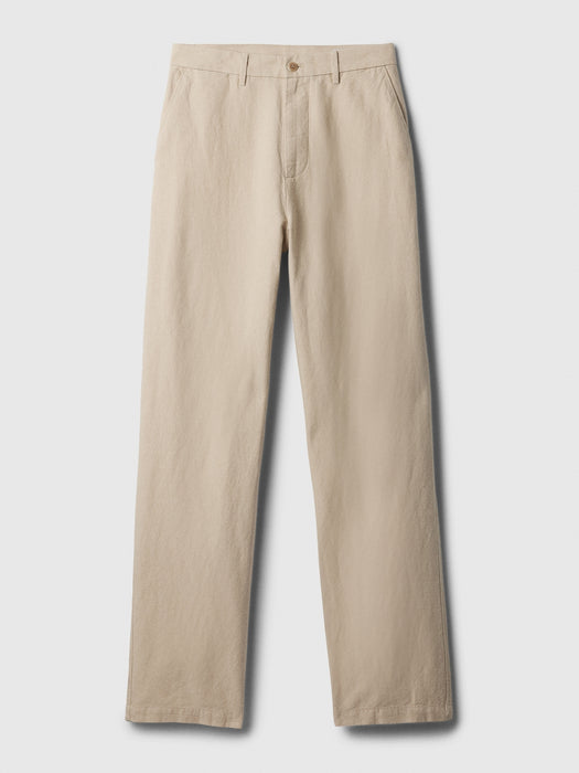 Linen-Cotton '90s Loose Trousers