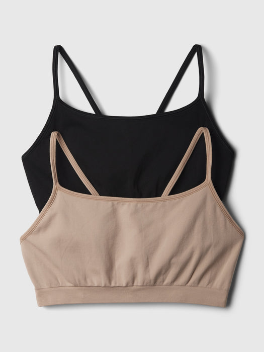 Seamless Racerback Bralette (2-Pack)