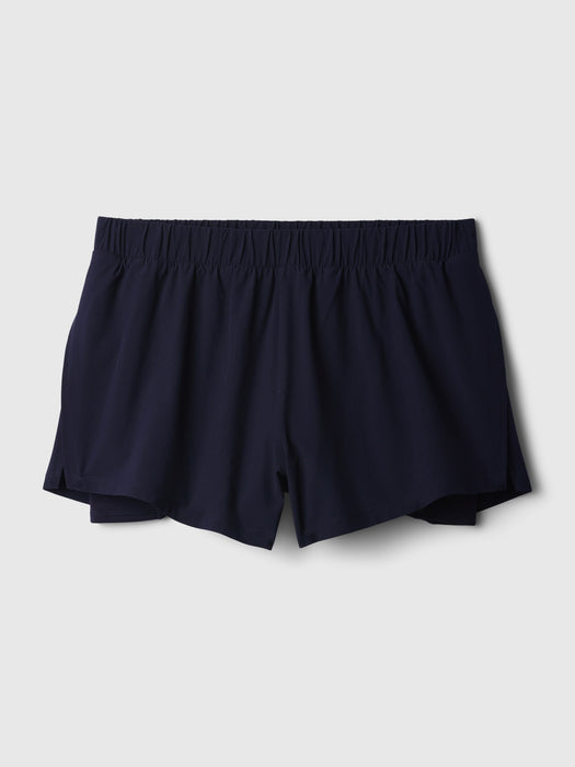 GapFit Mid Rise Dolphin Running Shorts