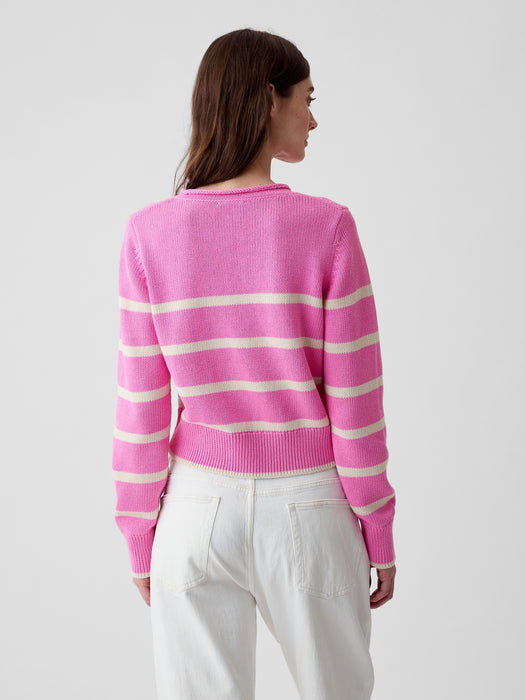 Shrunken Roll Neck Sweater