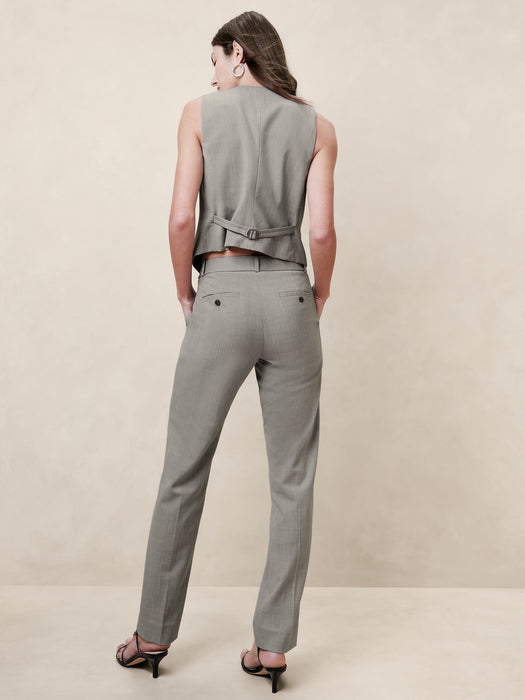 Siena Slim Italian Wool Ankle Pant