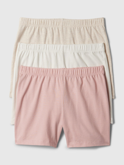 Kids Cartwheel Shorts in Stretch Jersey (3-Pack)