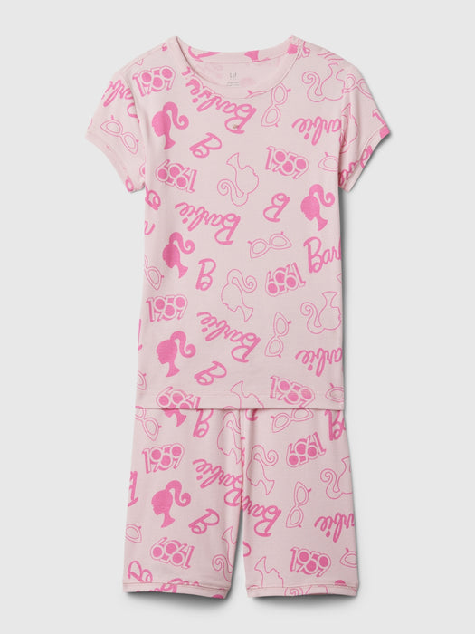 GapKids &#124 Barbie Organic Cotton PJ Shorts Set