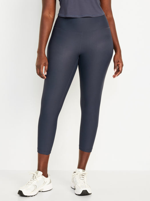 High-Waisted PowerSoft Crop Leggings