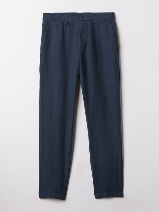 Linen-Cotton Trousers in Slim Fit