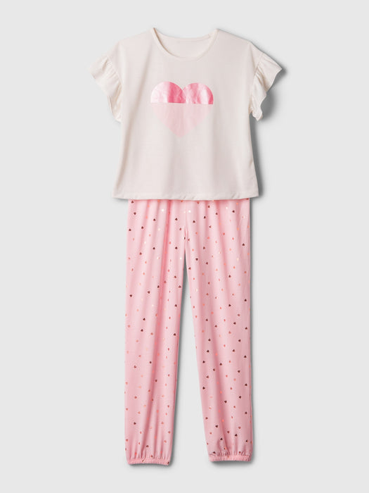 Kids Recycled PJ Jogger Set