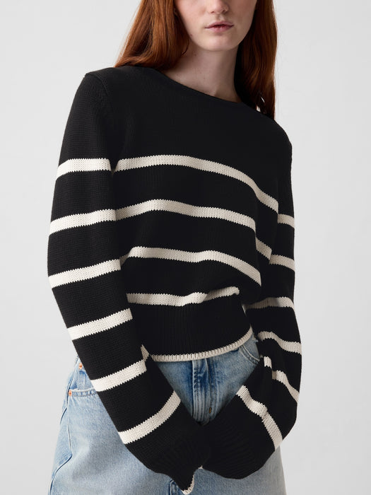 Shrunken Roll Neck Sweater