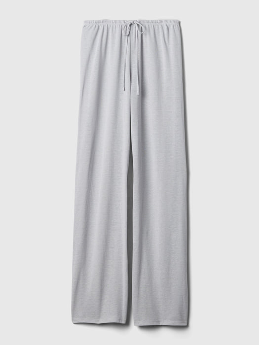 Linen-Blend PJ Pants