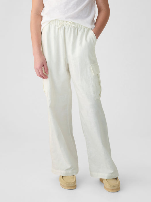 Kids Linen-Cotton Pants