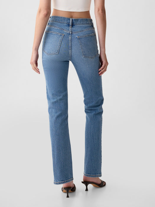 High Rise ’90s Straight Jeans