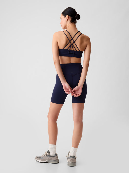 GapFit Power Medium Impact Strappy Sports Bra