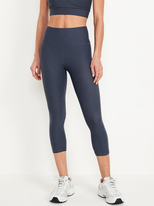 High-Waisted PowerSoft Crop Leggings