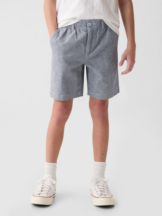 Kids Linen-Cotton Shorts