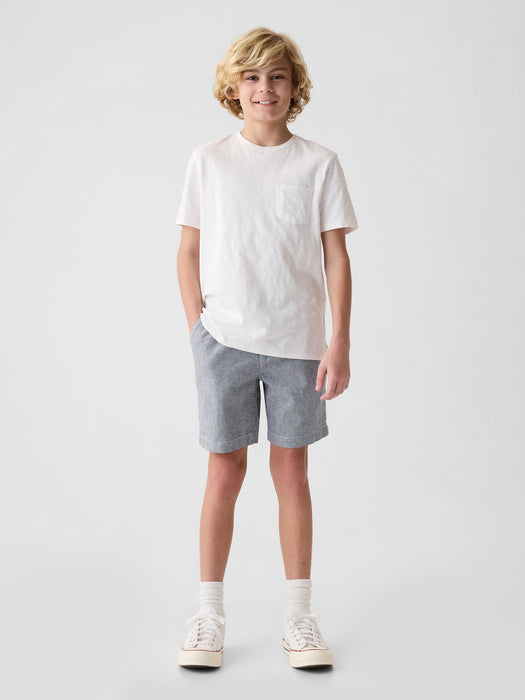 Kids Linen-Cotton Shorts