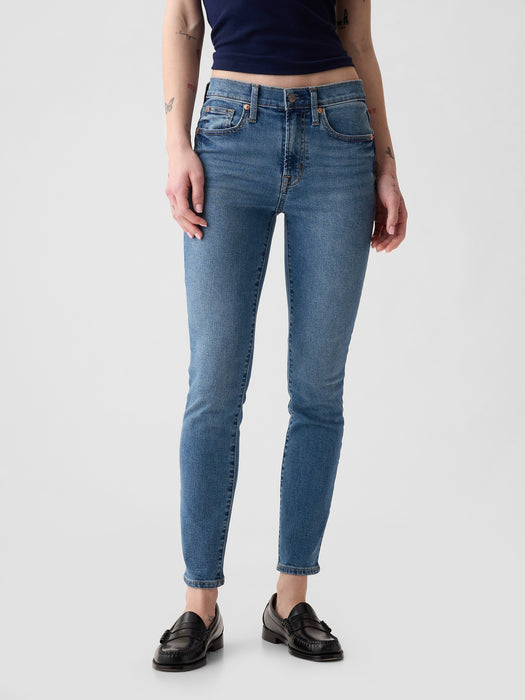 Mid Rise True Skinny Jeans