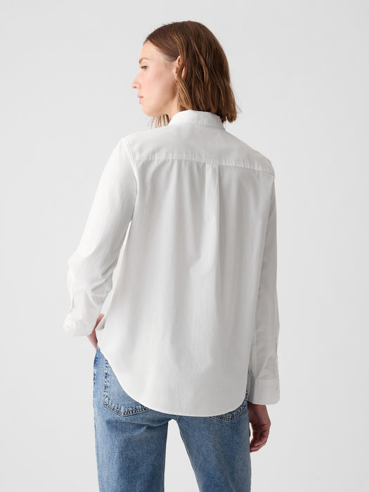 Organic Cotton Poplin Classic Shirt