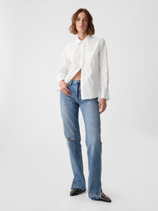 Organic Cotton Poplin Classic Shirt