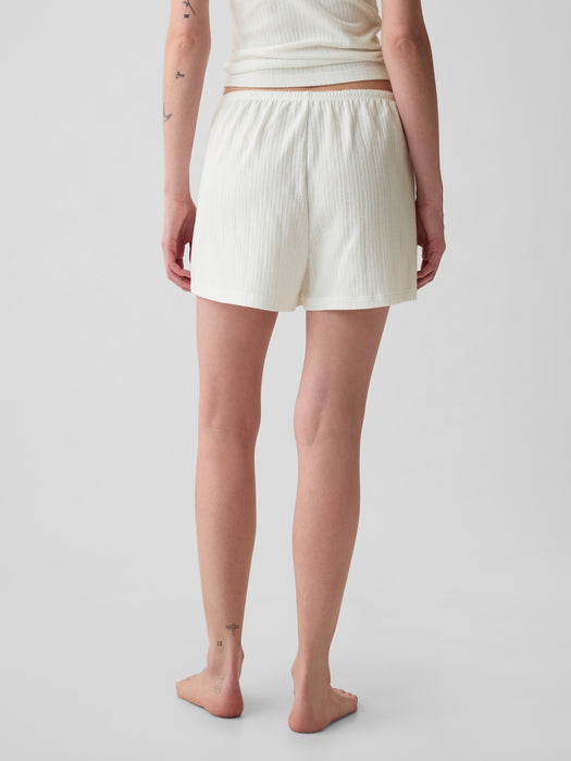 Pointelle PJ Shorts