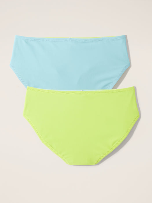 Athleta Girl Reversible Mid Rise Swim Bottom