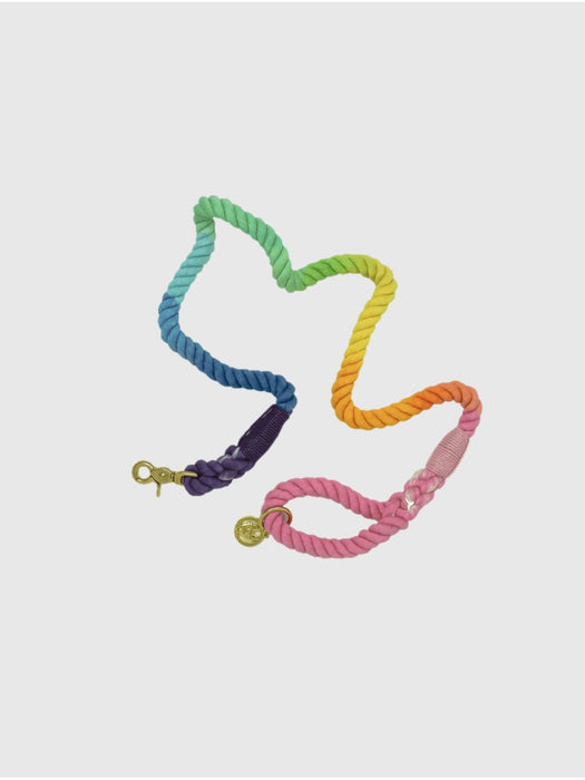 Rope Organic Cotton Ombre Dog Leash