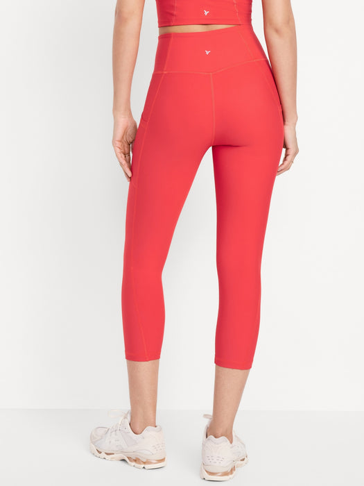 High-Waisted PowerSoft Crop Leggings