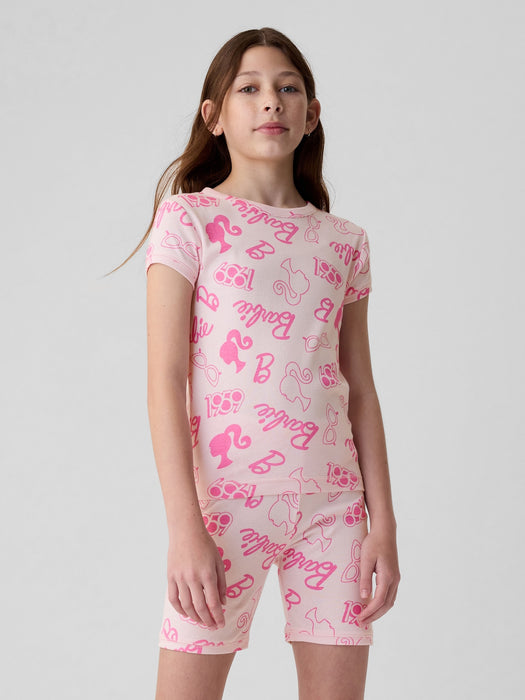 GapKids &#124 Barbie Organic Cotton PJ Shorts Set