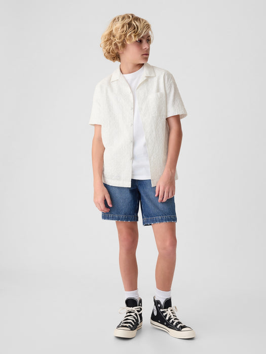 Kids Textured Shirt