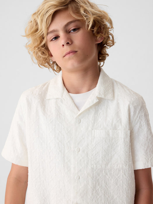 Kids Textured Shirt