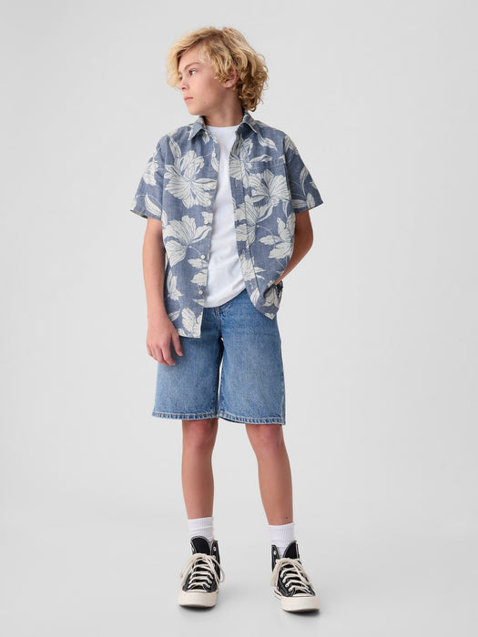 Kids Chambray Shirt