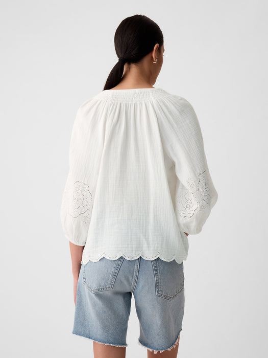 Eyelet Shirt