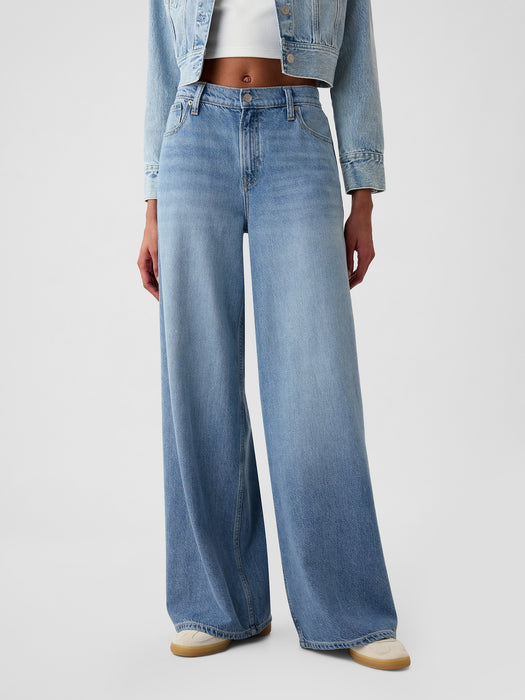 Mid Rise UltraSoft Baggy Jeans