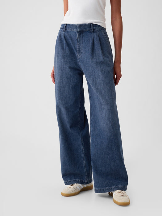 365 High Rise Denim Trousers