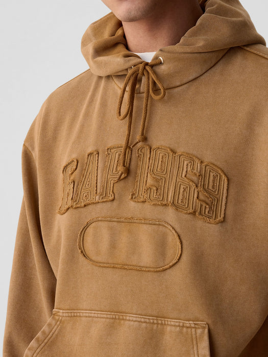 Heavyweight Gap 1969 Logo Hoodie