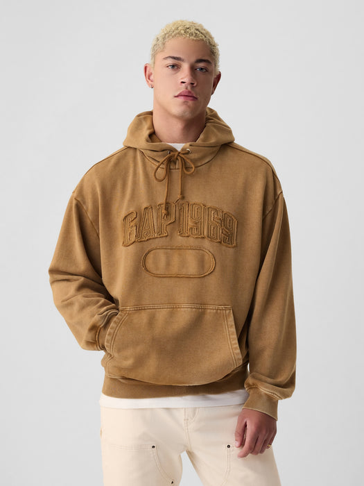 Heavyweight Gap 1969 Logo Hoodie