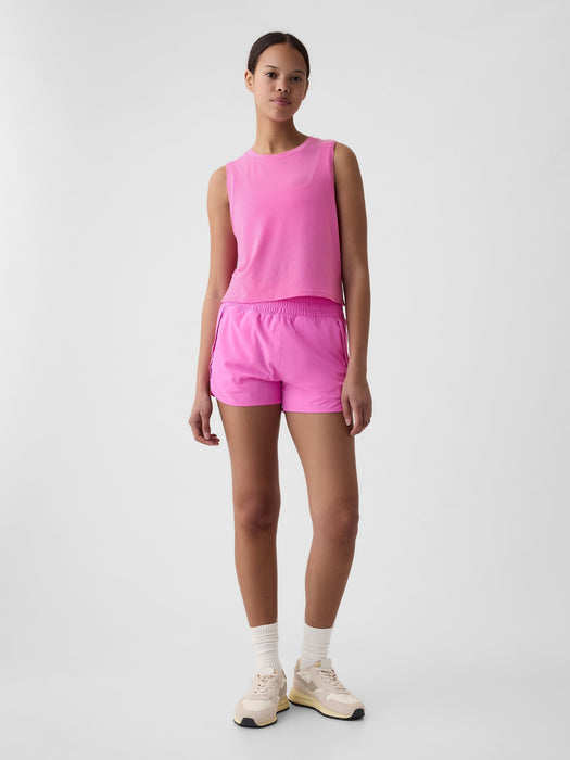 GapFit Breathe Cropped Muscle T-Shirt