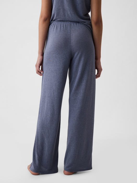 Linen-Blend PJ Pants