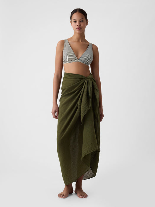 Linen-Cotton Textured Sarong