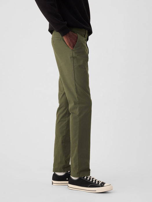 Modern Khakis in Slim Fit with GapFlex