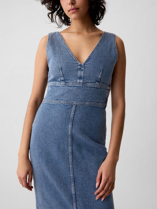 Denim Midi Dress