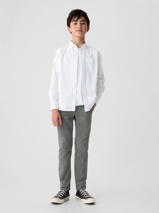 Kids Uniform Skinny Khakis