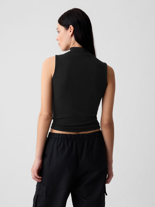 Modern Mockneck Tank Top