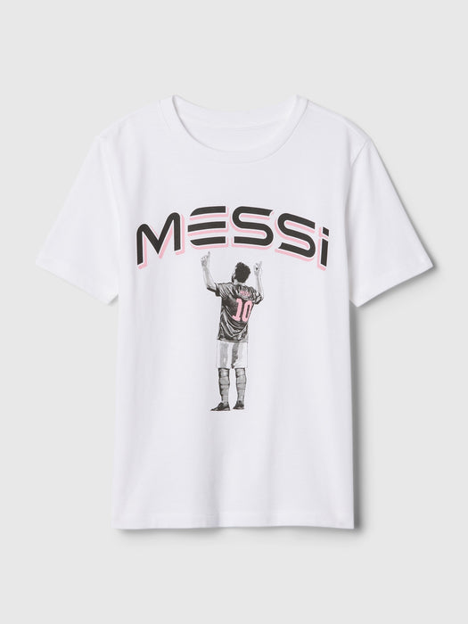 Kids Messi Graphic T-Shirt