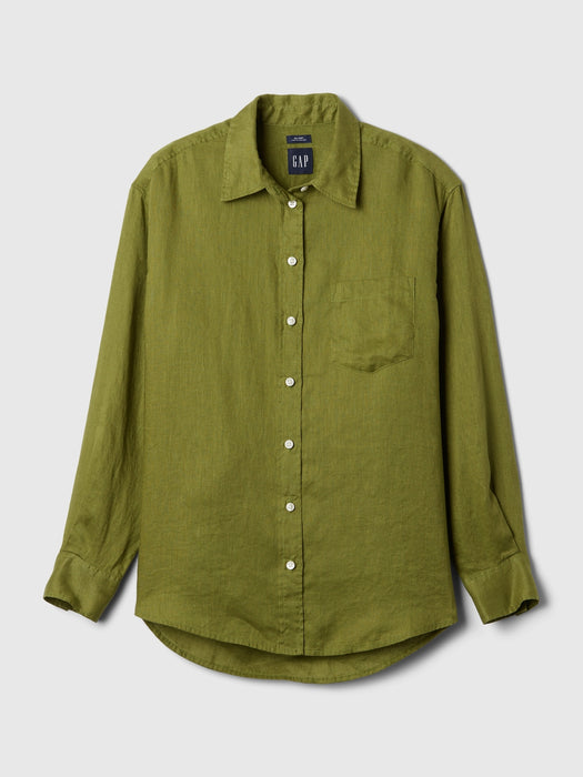 100% Linen Big Shirt