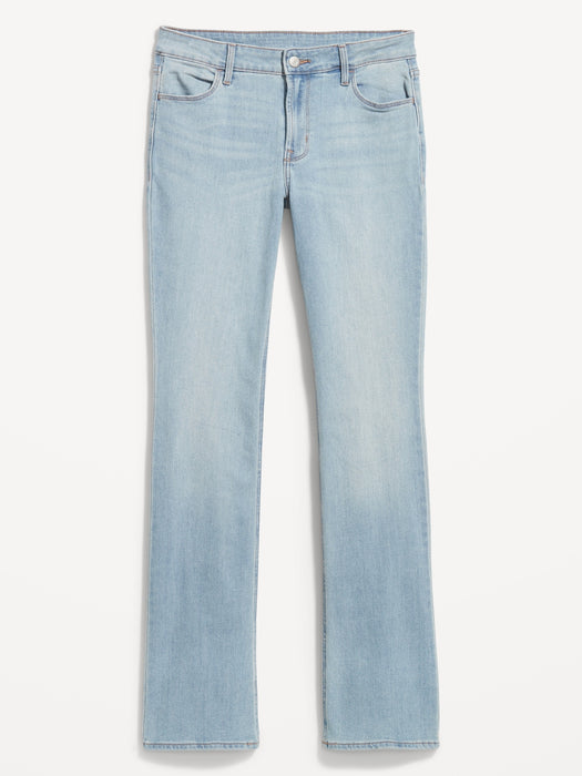 Mid-Rise Wow Boot-Cut Jeans