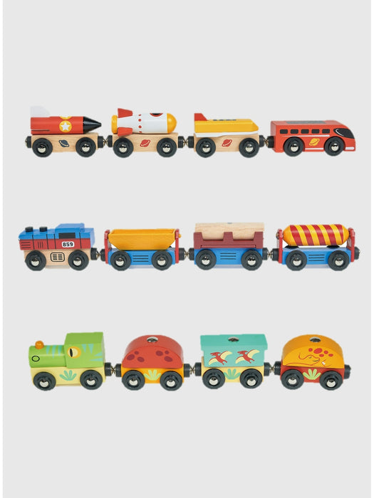 Adventure Trains Toddler Toy Bundle