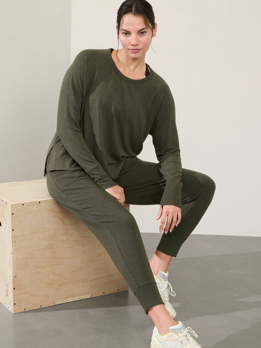 Coaster Luxe Recover High Hip Sweatshirt